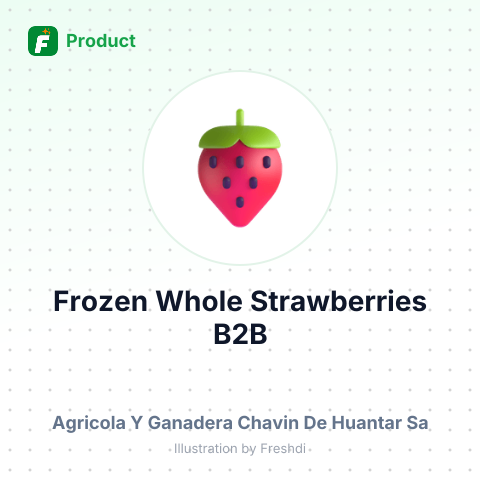 Frozen Whole Strawberries – summary card, no photo uploaded yet