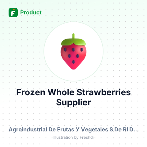 Frozen Whole Strawberries – summary card, no photo uploaded yet