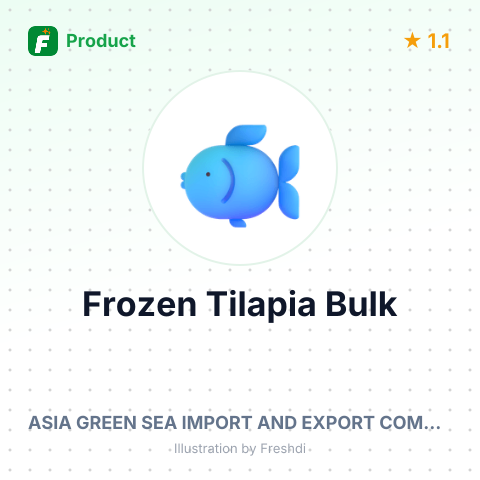 Frozen Whole Tilapia – summary card, no photo uploaded yet