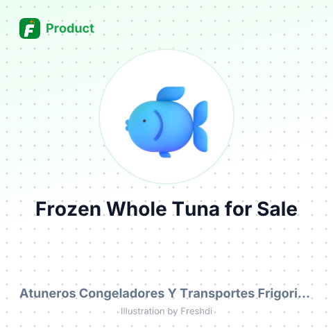 Frozen Whole Tuna – summary card, no photo uploaded yet