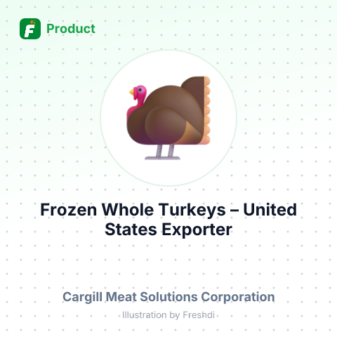 Frozen Whole Turkeys – summary card, no photo uploaded yet