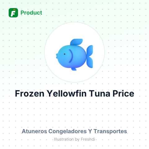 Frozen Whole Yellowfin Tuna – summary card, no photo uploaded yet
