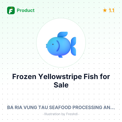 Frozen Whole Yellowstripe Fish – summary card, no photo uploaded yet