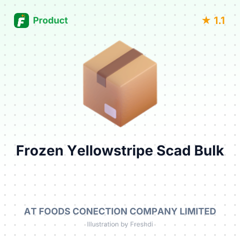 Frozen Whole Yellowstripe Scad – summary card, no photo uploaded yet