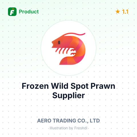 Frozen Wild Spot Prawn – summary card, no photo uploaded yet