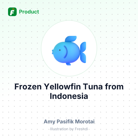 Frozen Yellowfin Tuna – summary card, no photo uploaded yet
