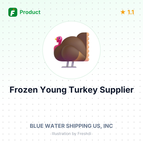 Frozen Young Turkey – summary card, no photo uploaded yet