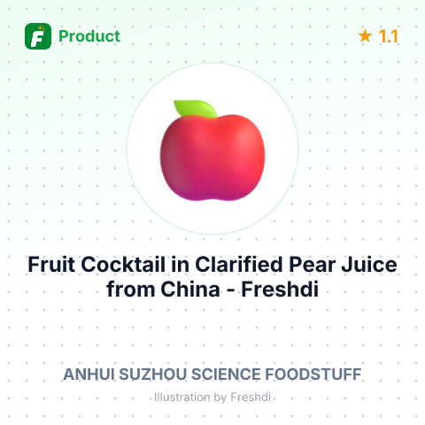 Fruit Cocktail in Clarified Pear Juice – summary card, no photo uploaded yet