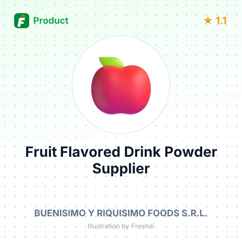 Fruit Flavored Drink Powder – summary card, no photo uploaded yet