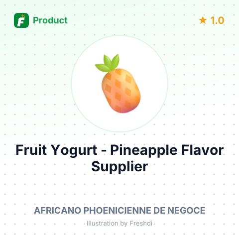 Fruit Yogurt - Pineapple Flavor – summary card, no photo uploaded yet