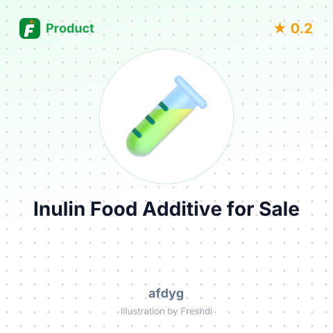 Fuji FF Inulin Food Additive – summary card, no photo uploaded yet