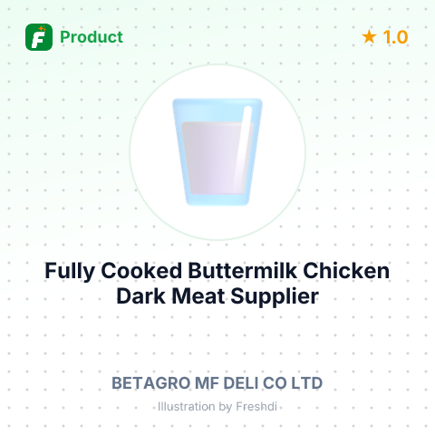 Fully Cooked Buttermilk Chicken Dark Meat – summary card, no photo uploaded yet