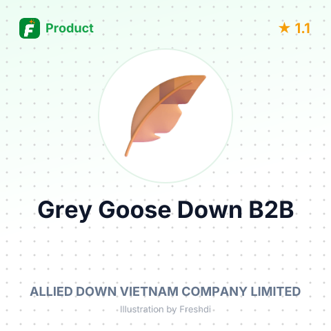 Fully Washed Grey Goose Down 90% – summary card, no photo uploaded yet