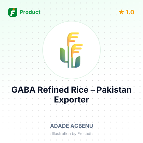 GABA Refined Rice – summary card, no photo uploaded yet