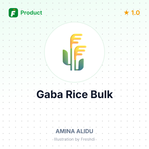 GABA Rice – summary card, no photo uploaded yet
