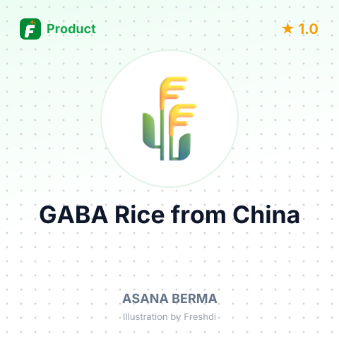 GABA Rice – summary card, no photo uploaded yet