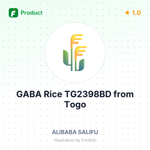 GABA Rice TG2398BD – summary card, no photo uploaded yet
