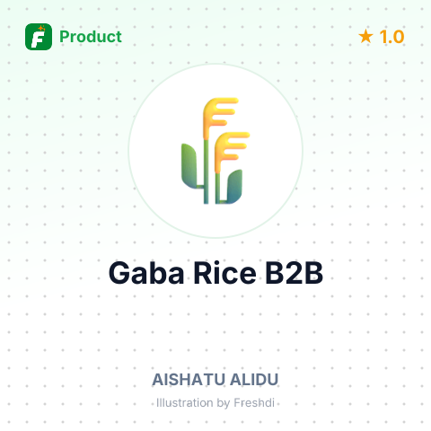 GABA Rice – summary card, no photo uploaded yet