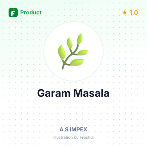Garam Masala – summary card, no photo uploaded yet