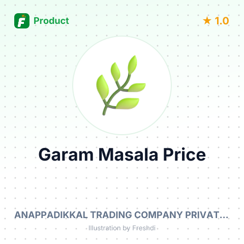 Garam Masala – summary card, no photo uploaded yet