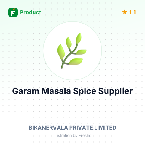 Garam Masala Spice – summary card, no photo uploaded yet