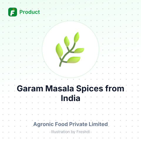 Garam Masala Spices – summary card, no photo uploaded yet