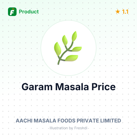 Garam Masala – summary card, no photo uploaded yet
