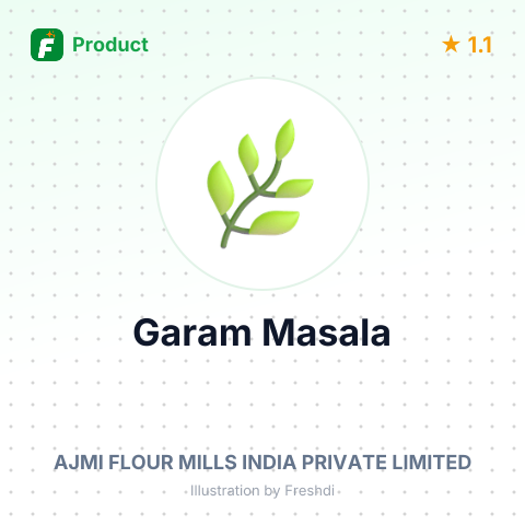 Garam Masala – summary card, no photo uploaded yet