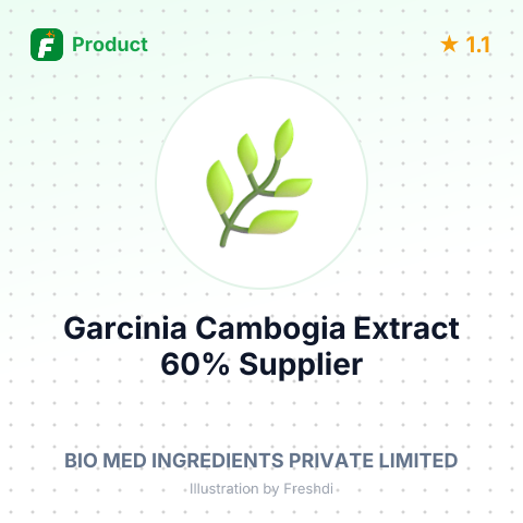 Garcinia Cambogia Extract 60% – summary card, no photo uploaded yet