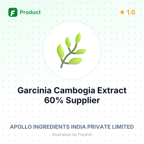 Garcinia Cambogia Extract 60% – summary card, no photo uploaded yet