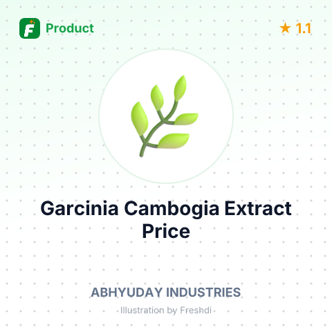 Garcinia Cambogia Extract 60% – summary card, no photo uploaded yet