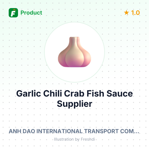 Garlic Chili Crab Fish Sauce – summary card, no photo uploaded yet