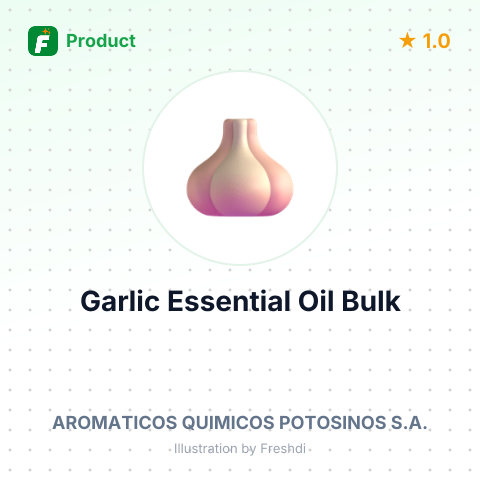 Garlic Essential Oil – summary card, no photo uploaded yet