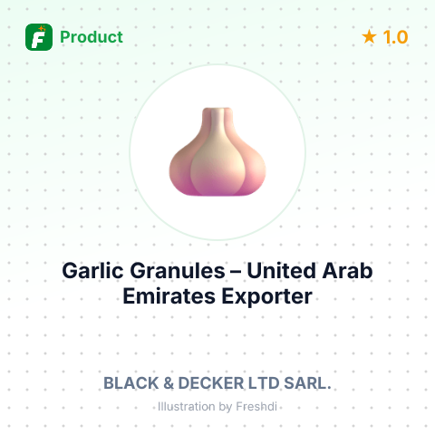 Garlic Granules – summary card, no photo uploaded yet