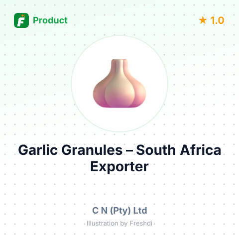 Garlic Granules – summary card, no photo uploaded yet