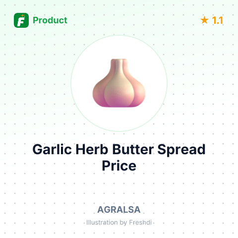 Garlic & Herb Butter Spread – summary card, no photo uploaded yet