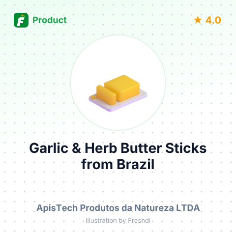 Garlic & Herb Butter Sticks – summary card, no photo uploaded yet