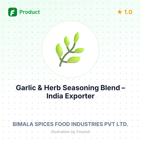 Garlic & Herb Seasoning Blend – summary card, no photo uploaded yet