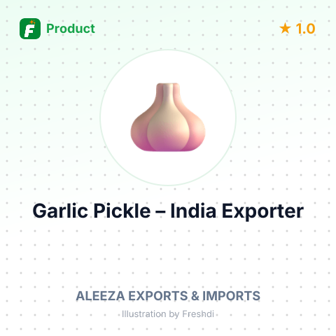Garlic Pickle – summary card, no photo uploaded yet