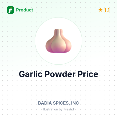 Garlic Powder with Parsley – summary card, no photo uploaded yet
