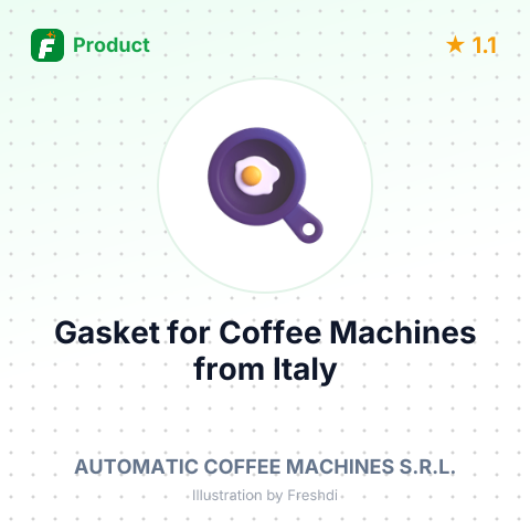 Gasket for Coffee Machines – summary card, no photo uploaded yet