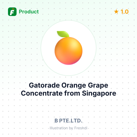 Gatorade Orange Grape Concentrate – summary card, no photo uploaded yet
