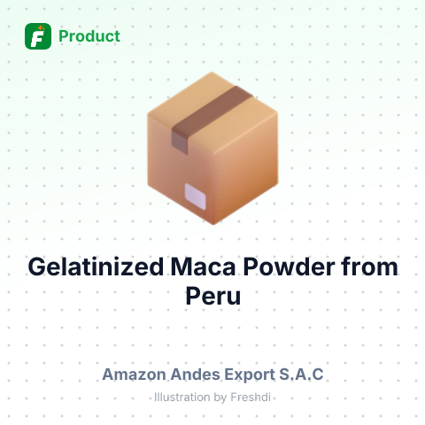 Gelatinized Maca Powder – summary card, no photo uploaded yet