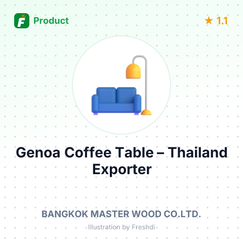 Genoa Coffee Table – summary card, no photo uploaded yet