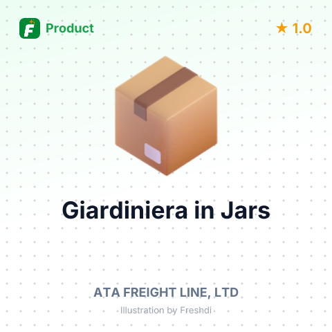 Giardiniera in Jars – summary card, no photo uploaded yet