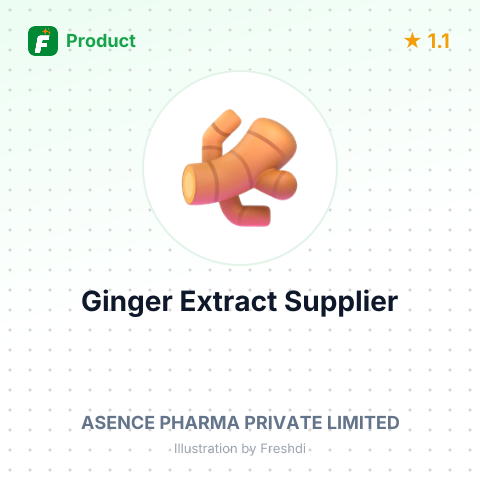 Ginger Extract – summary card, no photo uploaded yet
