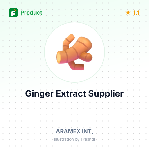 Ginger Extract – summary card, no photo uploaded yet