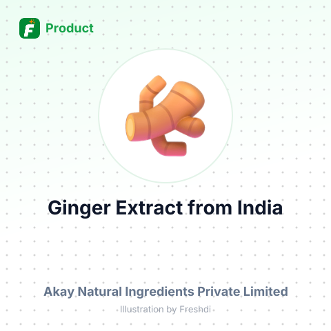 Ginger Extract – summary card, no photo uploaded yet