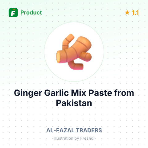 Ginger Garlic Mix Paste – summary card, no photo uploaded yet