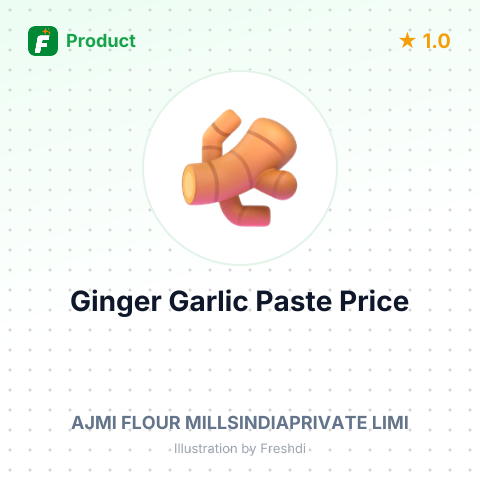 Ginger Garlic Paste – summary card, no photo uploaded yet